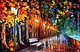 Leonid Afremov WAY TO HOME painting